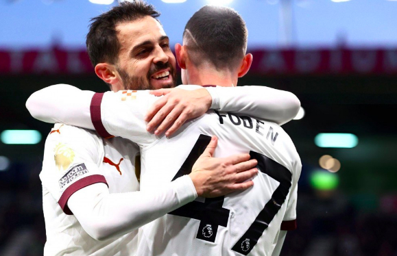 福登替补建功,曼城客场小胜伯恩茅斯    福登替补建功,曼城客场小胜伯恩茅斯